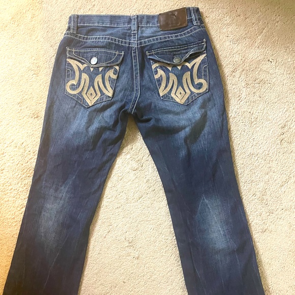 Men’s MEK Jeans, Slim Bootcut - Waist 34, Length 32 - Picture 1 of 8